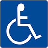 wheelchair access sign